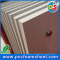 Shanghai Hersteller 1-5mm PVC Schaumfolie für Siebdruck Material